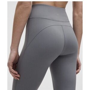 LULULEMON Groove Super-High-Rise Flared Nulu (Regular) Light Grey 4